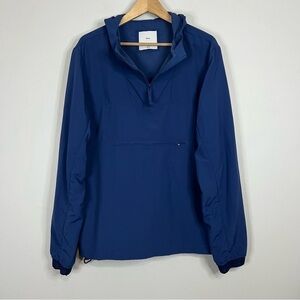 Tavik Blue Minori Anorak Lightweight Hooded Pullover Medium